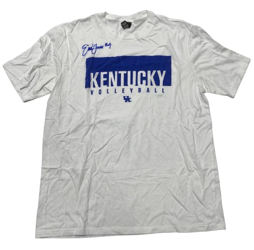 Emma Grome Kentucky Volleyball SIGNED Player Exclusive Workout Shirt (Size L)