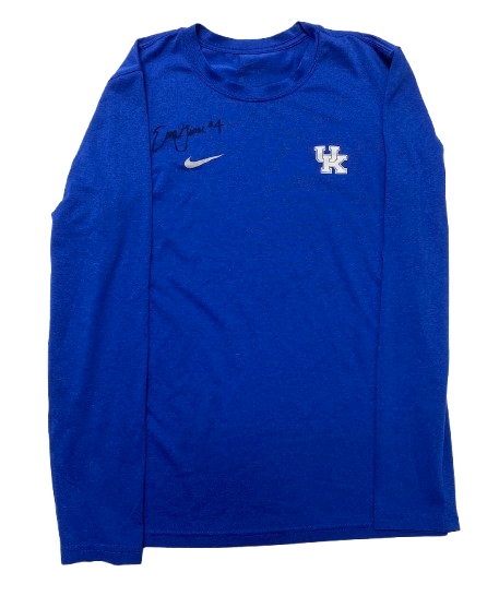 Emma Grome Kentucky Volleyball SIGNED Team Issued Long Sleeve Shirt (Size S)