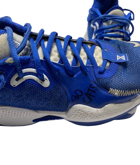 Emma Grome Kentucky Volleyball Player Exclusive Signed & Inscribed Game Worn Shoes (Size 7.5)