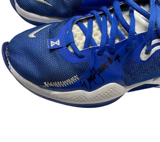 Emma Grome Kentucky Volleyball Player Exclusive Signed & Inscribed Game Worn Shoes (Size 7.5)