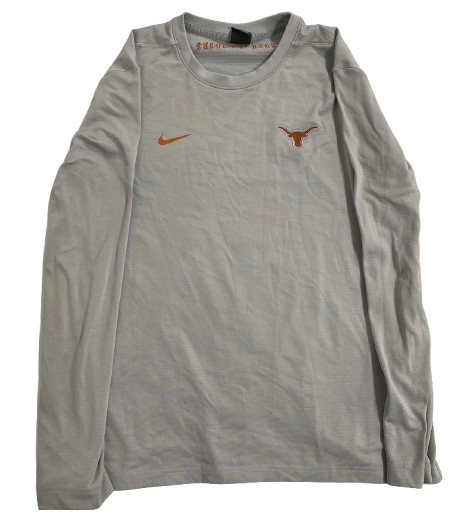 Keilan Robinson Texas Football Team Issued "HOOK &