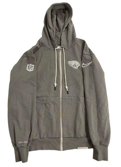 Keilan Robinson Jacksonville Jaguars Team Issued Jacket with Player Tag (Size L)