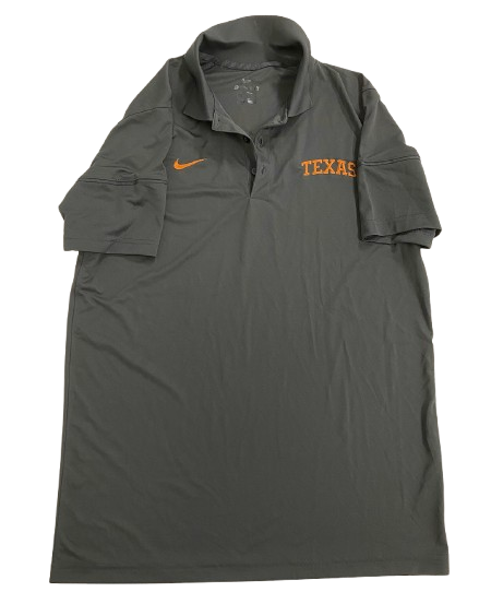 Keilan Robinson Texas Football Team Issued Polo Shirt (Size M)