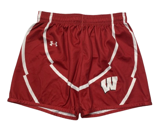 Carter Gilmore Wisconsin Basketball Player Exclusive Practice Shorts (Size XL)