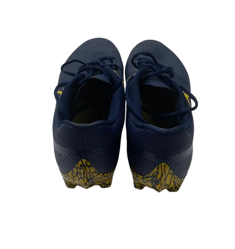 Micah Davis Michigan Football Player Exclusive Jordan Cleats (Size 12)