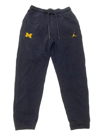 Micah Davis Michigan Football Team Issued Sweatpants (Size L)
