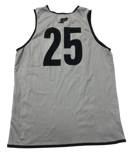 Ethan Morton Purdue Basketball Player Exclusive Reversible Practice Jersey (Size L)