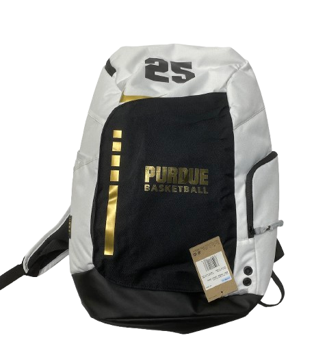 Ethan Morton Purdue Basketball Player Exclusive Travel Backpack with Number