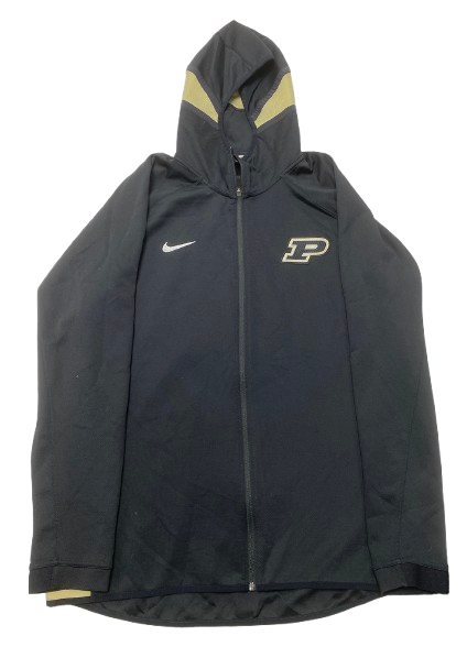 Ethan Morton Purdue Basketball Player Exclusive Pre-Game Warm-Up Jacket (Size XLT)
