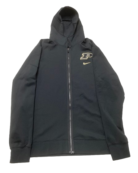 Ethan Morton Purdue Basketball Player Exclusive "TOGETHERNESS" Pre-Game Warm-Up Jacket (Size XLT)