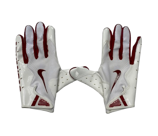 Jordan Anthony Arkansas Football Player Exclusive Gloves (Size XL)