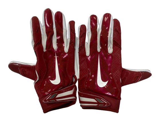 Jordan Anthony Arkansas Football Player Exclusive Gloves (Size L)