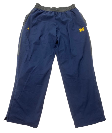 Micah Davis Michigan Football Team Issued Sweatpants (Size 2XL)