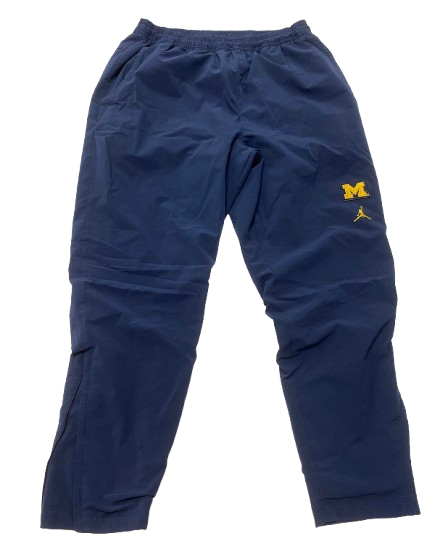 Micah Davis Michigan Football Team Issued Sweatpants (Size L)