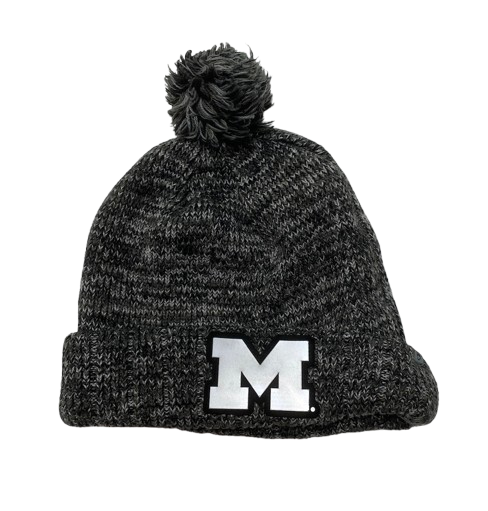 Micah Davis Michigan Football Team Issued Beanie Hat