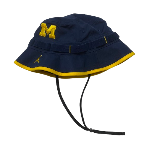 Micah Davis Michigan Football Team Issued Bucket Hat