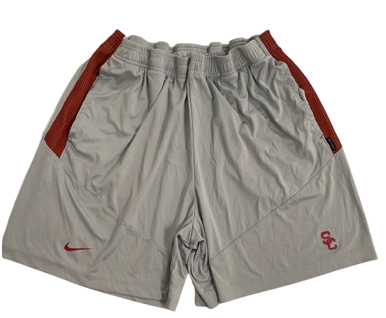 Joe Bryson USC Football Player Exclusive Workout Shorts (Size XXL)