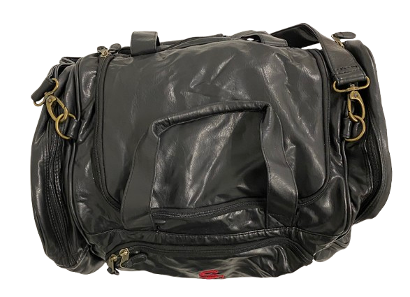 Joe Bryson USC Football Player Exclusive Leather Travel Duffel Bag