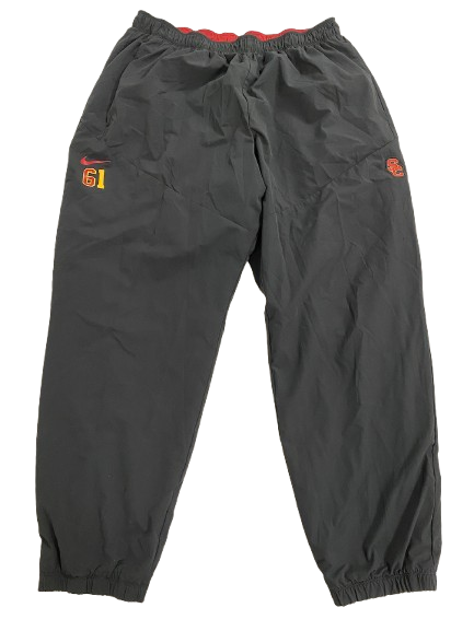 Joe Bryson USC Football Player Exclusive Sweatpants with 
