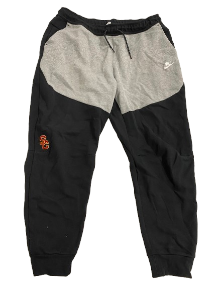 Joe Bryson USC Football Player Exclusive Nike Tech Fleece Sweatpants (Size XXL)