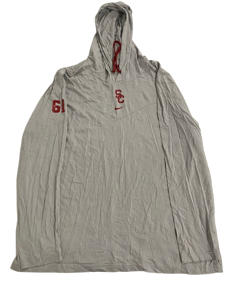 Joe Bryson USC Football Player Exclusive Performance Hoodie with 