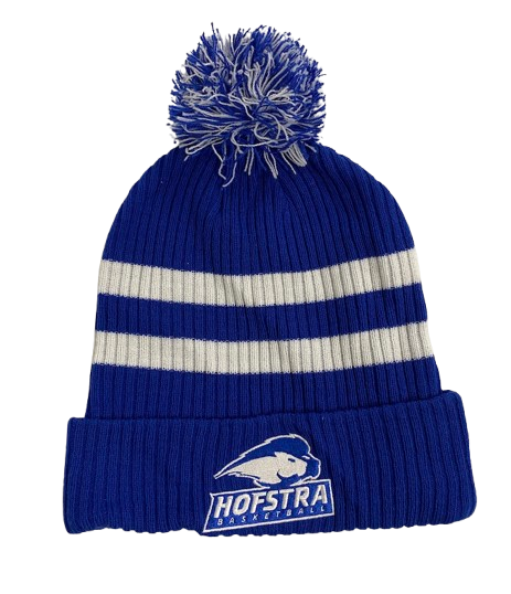 Eric Parnell Hofstra Basketball Team Issued Set of (2) Beanie Hats