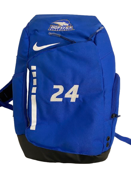 Eric Parnell Hofstra Basketball Player Exclusive Travel Backpack with 