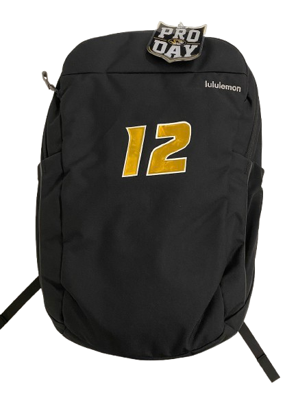 Brady Cook Missouri Football Player Exclusive Backpack with 