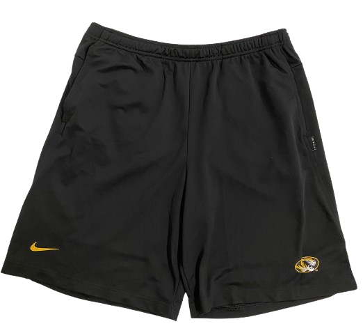 Brady Cook Missouri Football Team Issued Workout Shorts (Size L)
