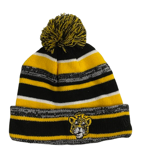 Brady Cook Missouri Football Team Issued Set of (2) Beanie Hats