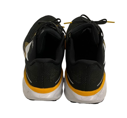 Brady Cook Missouri Football Team Issued Nike Air Zoom Pegasus 41 Shoes (Size 11.5)
