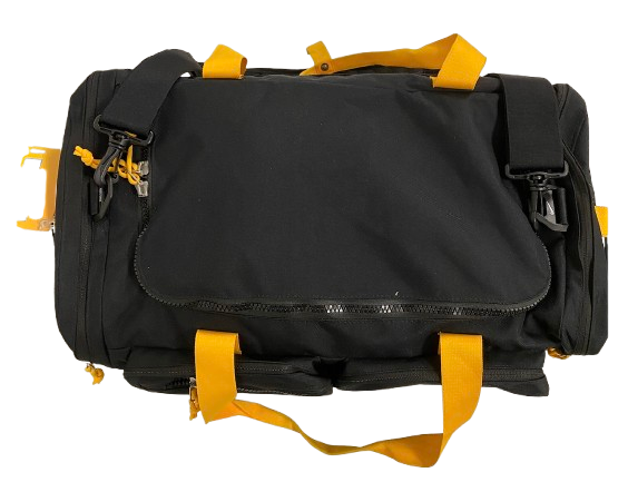 Brady Cook Missouri Football Player Exclusive Travel Duffel Bag with Bus 