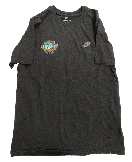 Brady Cook Missouri Football Player Exclusive "2022 Gasparilla Bowl" Workout Shirt (Size L)