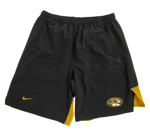 Brady Cook Missouri Football Team Issued Workout Shorts (Size L)