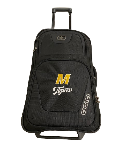 Brady Cook Missouri Football Player Exclusive Travel Suitcase with Player Tag