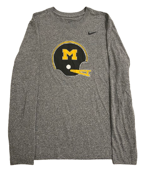 Brady Cook Missouri Football Player Exclusive "2023 Cotton Bowl" Long Sleeve Shirt (Size L)
