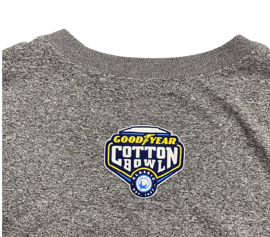Brady Cook Missouri Football Player Exclusive "2023 Cotton Bowl" Long Sleeve Shirt (Size L)