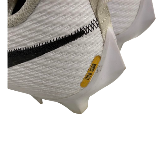Brady Cook Missouri Football SIGNED & INSCRIBED "MIZ!" Practice Worn Cleats (Size 11.5)