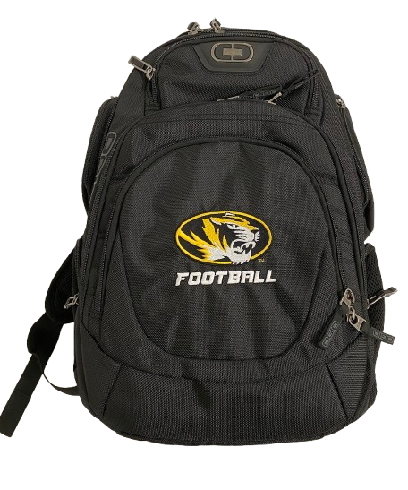Brady Cook Missouri Football Player Exclusive Travel Backpack