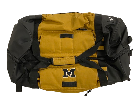 Brady Cook Missouri Football Player Exclusive Jones Sports Golf Weekender Duffle Bag