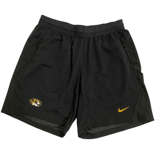 Brady Cook Missouri Football Team Issued Workout Shorts (Size L)