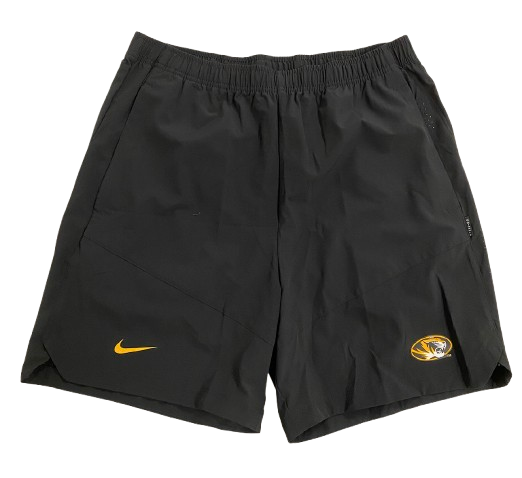 Brady Cook Missouri Football Team Issued Workout Shorts (Size L)