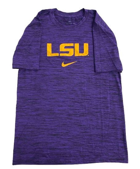 Ashley Vallejo LSU Softball Team Issued Workout Shirt (Size S)