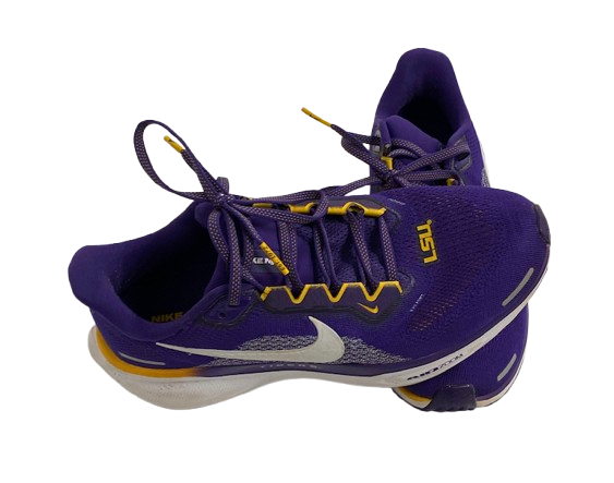 Ashley Vallejo LSU Softball Team Issued Nike Air Zoom Pegasus 41 Shoes (Size 6.5)