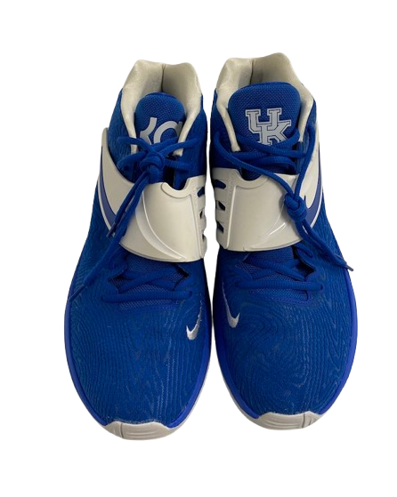 Davion Mintz Kentucky Basketball Player Exclusive KD14 Shoes (Size 13)