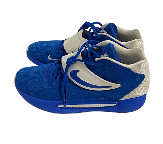 Davion Mintz Kentucky Basketball Player Exclusive KD14 Shoes (Size 13)