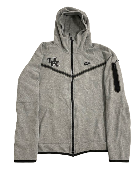 Davion Mintz Kentucky Basketball Player Exclusive Nike Tech Fleece Jacket (Size L)