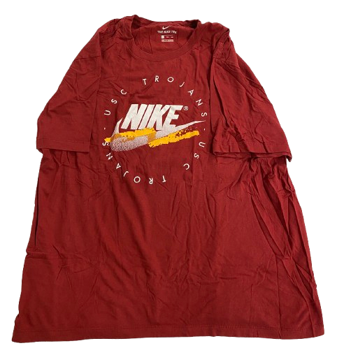 Joe Bryson USC Football Player Exclusive Workout Shirt with 