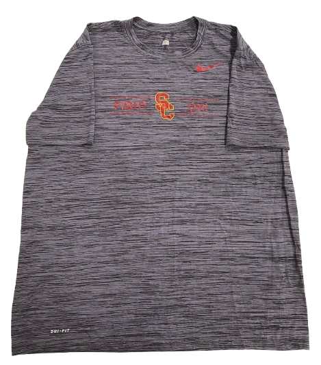 Joe Bryson USC Football Team Issued Workout Shirt (Size XXL)