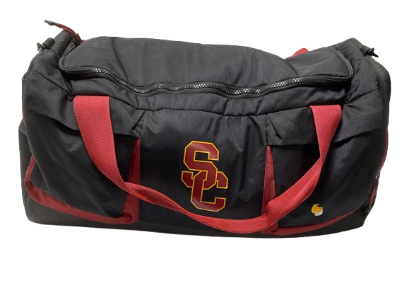 Velus Jones Jr. USC Football Player Exclusive Travel Duffel Bag
